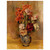 PierreAuguste Renoir  Vase of Gladiolas and Roses Wood Print