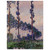 claude monet  Three Trees in Grey Weather Aluminum Print