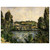 Paul Cezanne  Bridge and Waterfall at Pontoise Aluminum Print