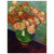 claude monet  Vase of Chrysanthemums N1 Aluminum Print