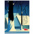 Eyvind Earle  Turquoise Aluminum Print