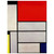 Piet Mondrian  Tableau I Wood Print