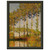 claude monet  Poplars Row in Autumn Premium Metal Framed Art Print / Poster