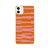 Ellsworth Kelly - Pink and Orange from the series Line Form Color Clear case