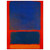 Mark Rothko  Blue Orange Red  1961 Wood Print
