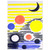 Alexander Calder  7 CIRCLES ABSTRACT 1966 Fine Art Poster / Art Print