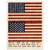 Jasper Johns  TWO FLAGS WHITNEY ANNIVERSARY ULAE 207 1980 Wood Print