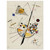Wassily Kandinsky  DELICATE TENSION NO 85 1923 Wood Print
