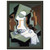 Juan Gris  BOTTLE AND FRUIT DISH Premium Metal Framed Art Print / Poster