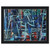 Robert Goodnough  Abstract in Blue  1950 Framed Canvas