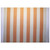 Daniel Buren P. Acrylique Blanche Tissu Raye Blanc Orange 1967 Print
