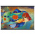 Aldemir Martins Fish Naive Art Museum Quality Matte Poster with Hanger