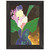 Aldemir Martins Blue Vase Flowers Premium Wooden Framed Art Print / Poster