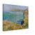 claude monet  Cliff at Grainval Canvas