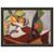 Picasso Still Life Lemon Oranges Metal Framed Art Print / Poster