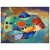 Aldemir Martins  Fish  Naive Art Primitivism Aluminum Print