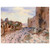 John Singer Sargent  Fortress Roads and Rocks Wood Print
