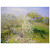 claude monet  Apple Trees in Bloom Wood Print