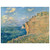 claude monet  Cliff at Fecamp Wood Print