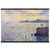 Theo van Rysselberghe SAILBOATS AND ESTUARY 1892 Matte Poster with Hanger