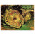 Vincent van Gogh  Two Cut Sunflowers Aluminum Print