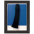 Ellsworth Kelly  Black over Blue Premium Wooden Framed Art Print / Poster