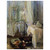 John Singer Sargent  A Hotel Room Aluminum Print