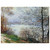 claude monet  The Banks of the Seine Ile de la GrandeJatte Aluminum Print
