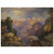 Thomas Moran  Grand Canyon with Rainbow Wood Print