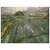Vincent van Gogh  Wheat Field in Rain Wood Print