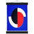 Sonia Delaunay Composition Red Blue Black White Poster with Hanger