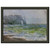 Monet The Manneport Etretat Rain Premium Metal Framed Art Print / Poster