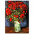 Vincent van Gogh  Vase with Red Poppies Fine Art Poster / Art Print