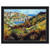 PierreAuguste Renoir  Hills Around Moulin Huet Bay Framed Canvas