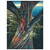 Eyvind Earle  The Great Jewel Tree Aluminum Print
