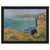 claude monet  Cliff at Grainval Framed Canvas