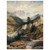 Thomas Moran  The Mountain of the Holy Cross Colorado Wood Print