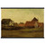 Van Gogh Loosduinen Farmhouses Twilight Matte Paper Poster with Hanger
