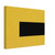 Ellsworth Kelly  Black and Yellow from the series Line Form Color Canvas