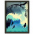 Eyvind Earle  Ocean Splash Premium Metal Framed Art Print / Poster