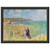 Claude Monet Cliff at Pourville Metal Framed Art Print Poster