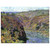 claude monet  Valley of the Creuse Sunlight Effect Aluminum Print