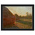 claude monet  Haystacks Last Sunrays Framed Canvas