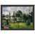 Paul Cezanne  Landscape with Waterline Premium Metal Framed Art Print / Poster
