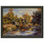 Pierre Auguste Renoir Landscape with River Metal Framed Art Print