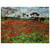 Vincent van Gogh  Field with Poppies Wood Print