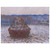 claude monet  Stack of Wheat Aluminum Print