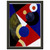 Sonia Delaunay  RHYTHM COLOUR 2 Premium Metal Framed Art Print / Poster