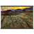 Vincent van Gogh Wheat Field with Rising Sun Matte Paper Poster with Hanger