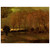Vincent van Gogh  Autumn Landscape at Dusk Aluminum Print